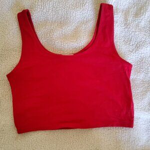 Ambiance Apparel Cropped Tank Top Medium